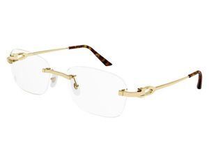 NWT Cartier CT0290o-003 Gold 55mm Glasses